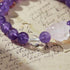 Amethyst & Rose Quartz Bracelet | Love, Serenity & Spiritual Clarity