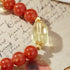 Carnelian & Citrine Energy Bracelet - For Vitality, Abundance, and Emotional Balance