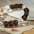 Smoky Quartz & Clear Crystal Healing Bracelet - Grounding Energy for Stability & Spiritual Clarity