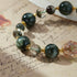 Green Phantom & Rutilated Quartz Bracelet | Growth & Prosperity Energy