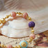 Colorful Gemstone & Gold - Accent Lucky Bracelet | Energy & Charm