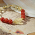 Carnelian & Citrine Energy Bracelet - For Vitality, Abundance, and Emotional Balance