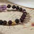 Garnet & Amethyst Energy Bracelet | Vitality & Spiritual Growth