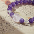 Amethyst & Rose Quartz Bracelet | Love, Serenity & Spiritual Clarity