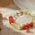 Carnelian & Citrine Energy Bracelet - For Vitality, Abundance, and Emotional Balance