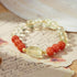Carnelian & Citrine Energy Bracelet - For Vitality, Abundance, and Emotional Balance