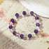 Amethyst & Clear Quartz Bracelet | Intuition & Clarity