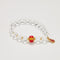 Clear Crystal & Red Prosperity Charm Bracelet | Luck & Energy