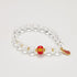 Clear Crystal & Red Prosperity Charm Bracelet | Luck & Energy