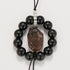 Black Obsidian & Carved Crystal Luck Phone Charm | Energy & Protection