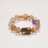 Rutilated Quartz & Mixed Gemstone Spiritual Bracelet | Energy & Serenity