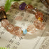 Rutilated Quartz & Mixed Gemstone Spiritual Bracelet | Energy & Serenity