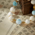 Larimar & White Shell Serenity Bracelet | Calm & Prosperity