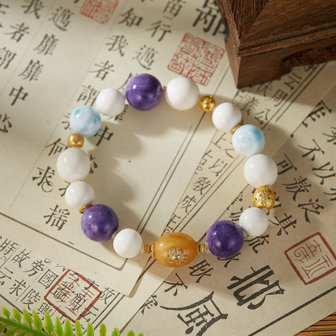 Multi - Gemstone Harmony Bracelet | Energy & Prosperity