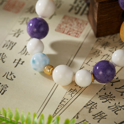 Multi - Gemstone Harmony Bracelet | Energy & Prosperity