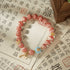 Rhodochrosite & Blue Gem Prosperity Bracelet | Love & Energy
