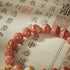 Rhodochrosite & Blue Gem Prosperity Bracelet | Love & Energy