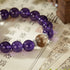 Amethyst & Phantom Quartz Serenity Bracelet | Healing & Prosperity