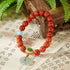 Red Agate & Jade Prosperity Bracelet | Energy & Healing