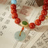 Red Agate & Jade Prosperity Bracelet | Energy & Healing