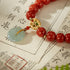 Red Agate & Jade Prosperity Bracelet | Energy & Healing