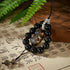 Black Obsidian & Carved Crystal Luck Phone Charm | Energy & Protection