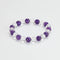 Amethyst & Clear Quartz Bracelet | Intuition & Clarity