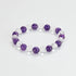 Amethyst & Clear Quartz Bracelet | Intuition & Clarity