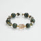 Green Phantom & Rutilated Quartz Bracelet | Growth & Prosperity Energy