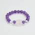 Amethyst & Rose Quartz Bracelet | Love, Serenity & Spiritual Clarity