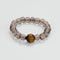 Smoky Quartz & Tiger Eye Healing Ring | Grounding & Courage Jewelry