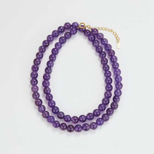 Amethyst Serenity Necklace | Calm & Spiritual Clarity